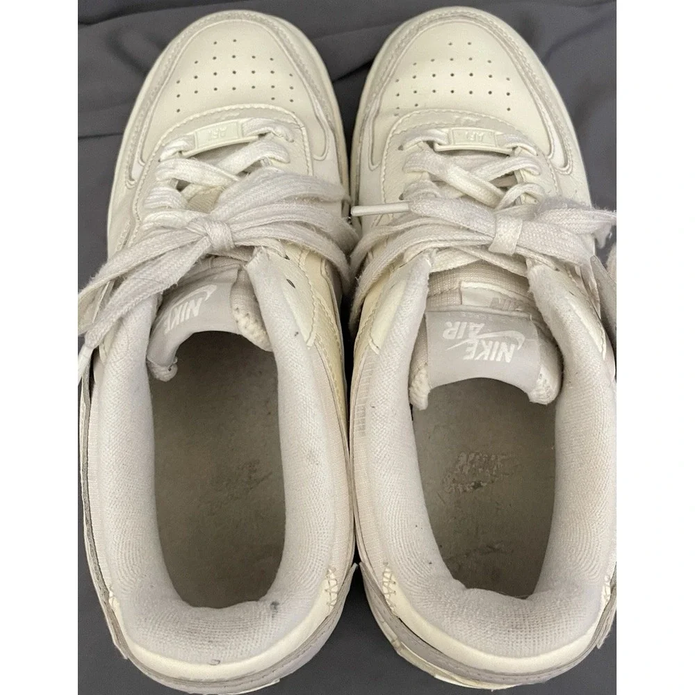 Nike Air Force 1 Low Shoes Sneaker Shadow Coconut Milk Women's Size 9.5